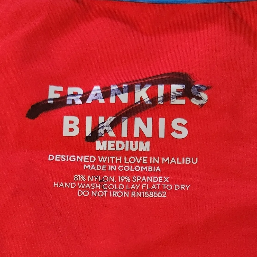 New!Frankie's Bikinis Dove‎ Floral Bikinis Bottoms